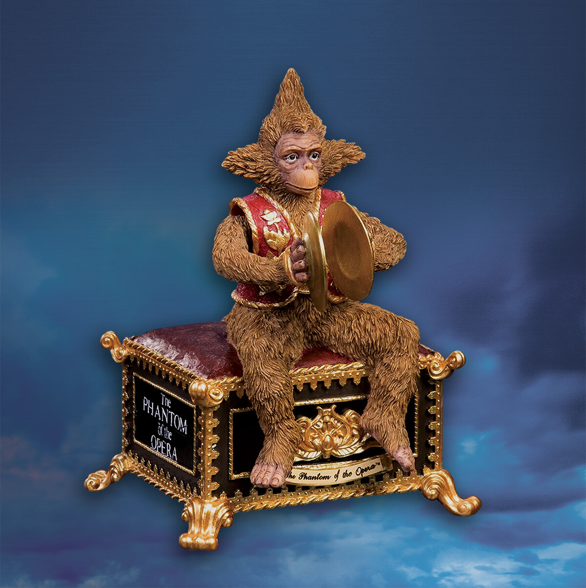 NEW Phantom of the Opera Monkey Figurine San Francisco Music Box