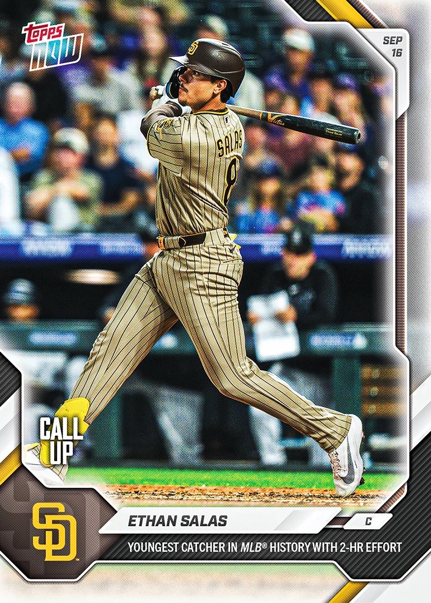 *PRE SALE* Ethan Salas - 2026 MLB Topps NOW® - Card 684
