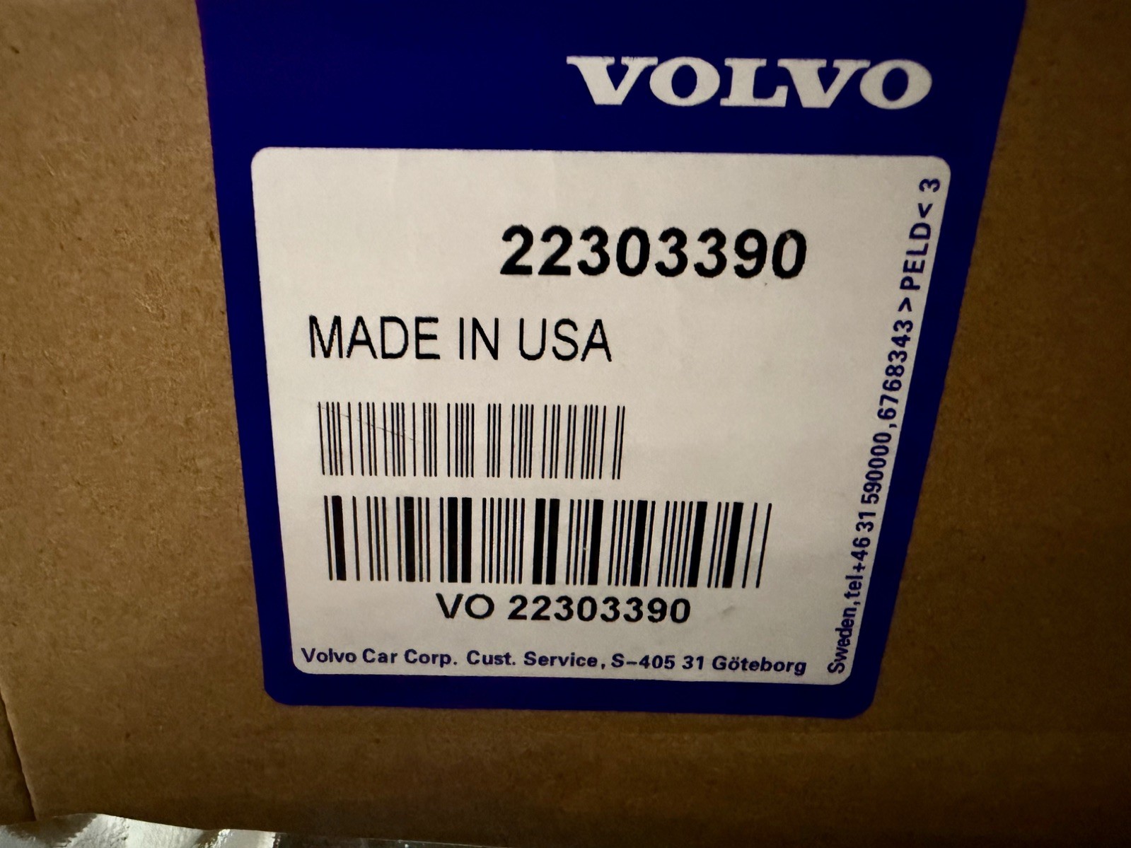 Genuine Volvo Mack OEM NOx Sensor 22303390 NEW OEM Part Genuine Volvo Mack OEM NOx Sensor 22303390 NEW OEM Part
