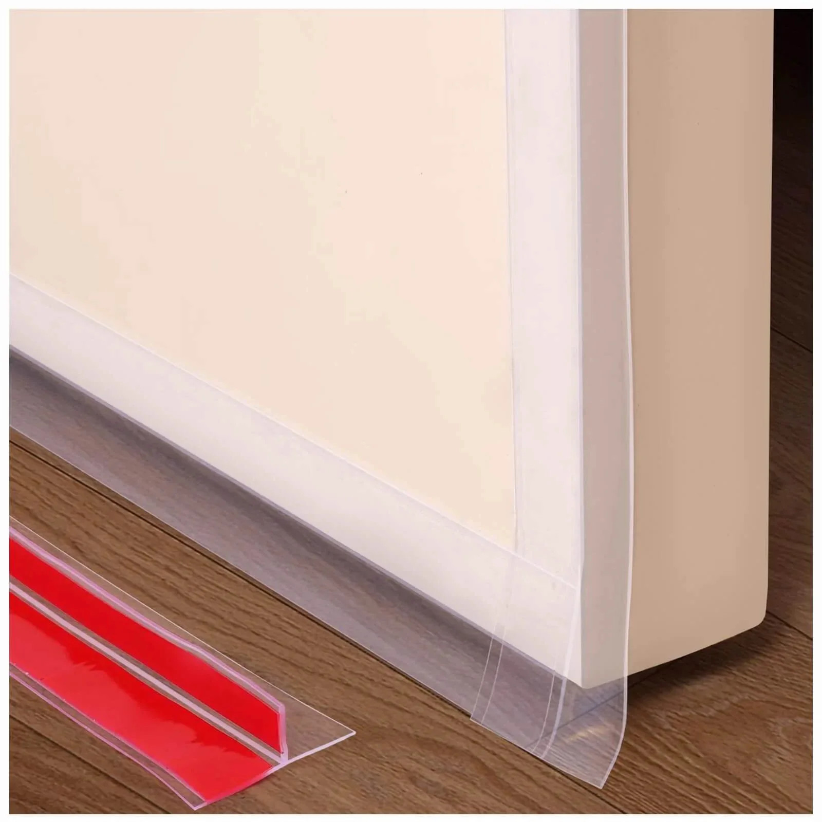 20Ft T-Shaped Silicone Weather Stripping Seal, Door Seal Tape for Doors and