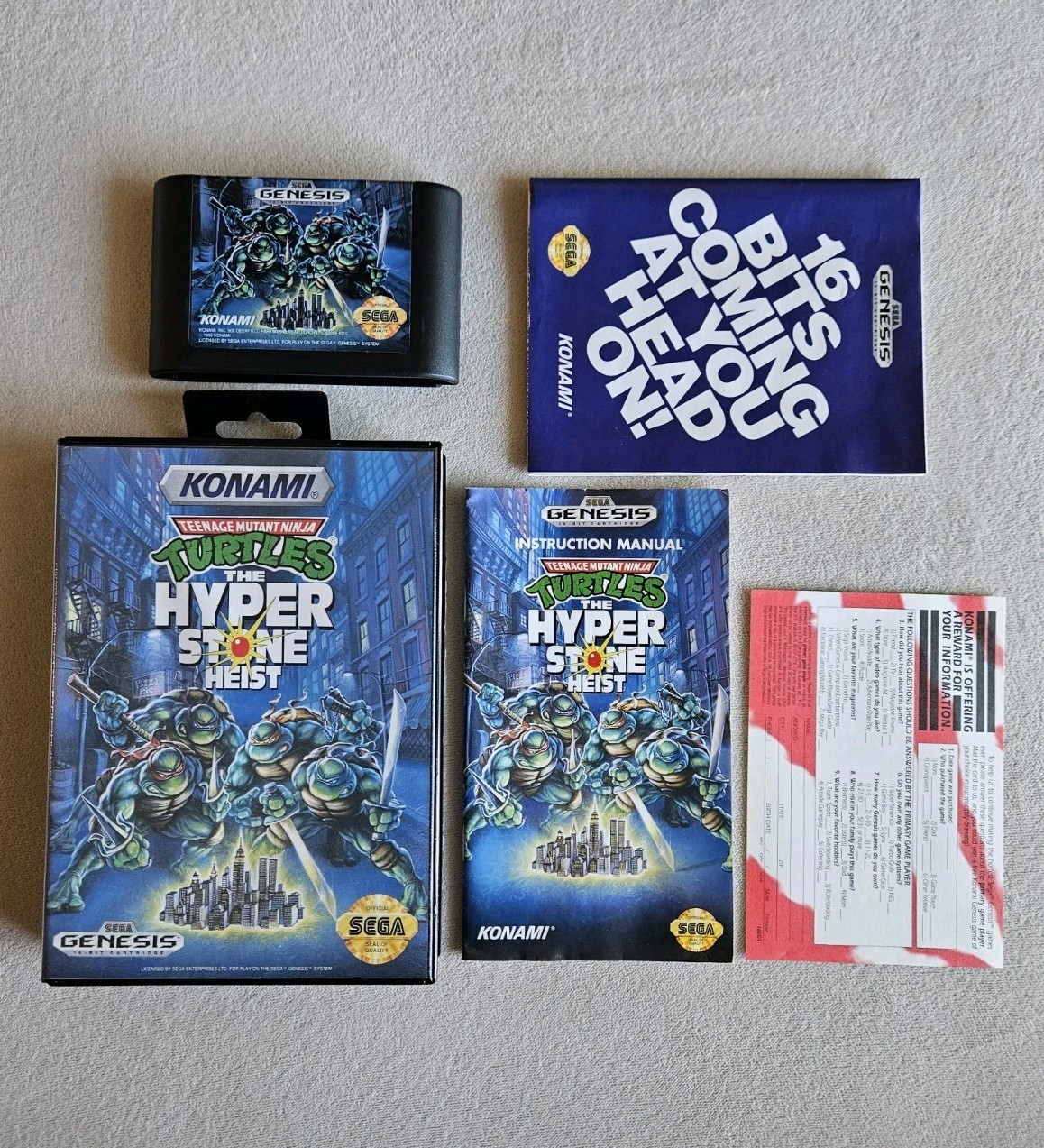 HYPERSTONE HEIST SEGA GENESIS 100% COMPLETE IN BOX GREAT CONDITION HYPERSTONE HEIST SEGA GENESIS 100% COMPLETE IN BOX GREAT CONDITION