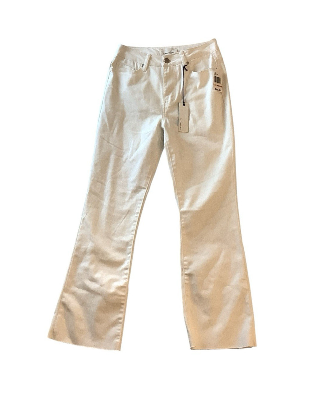 NWT Habitual Hadley High Rise Skinny Boot White Jeans Size 2/26 NWT Habitual Hadley High Rise Skinny Boot White Jeans Size 2/26