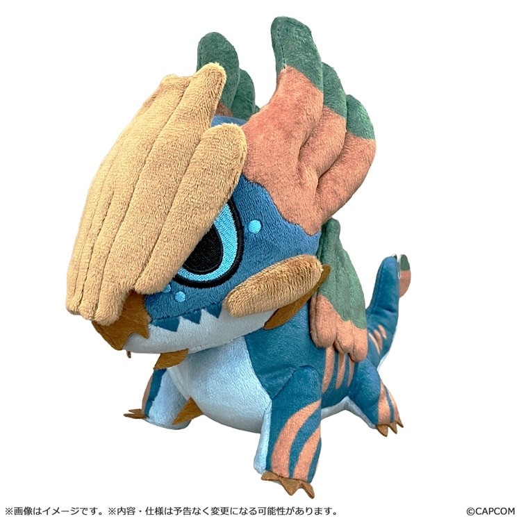 Capcom Monster Hunter Wilds Jin Dahaad Chibi Plush 19cm 4976219137669