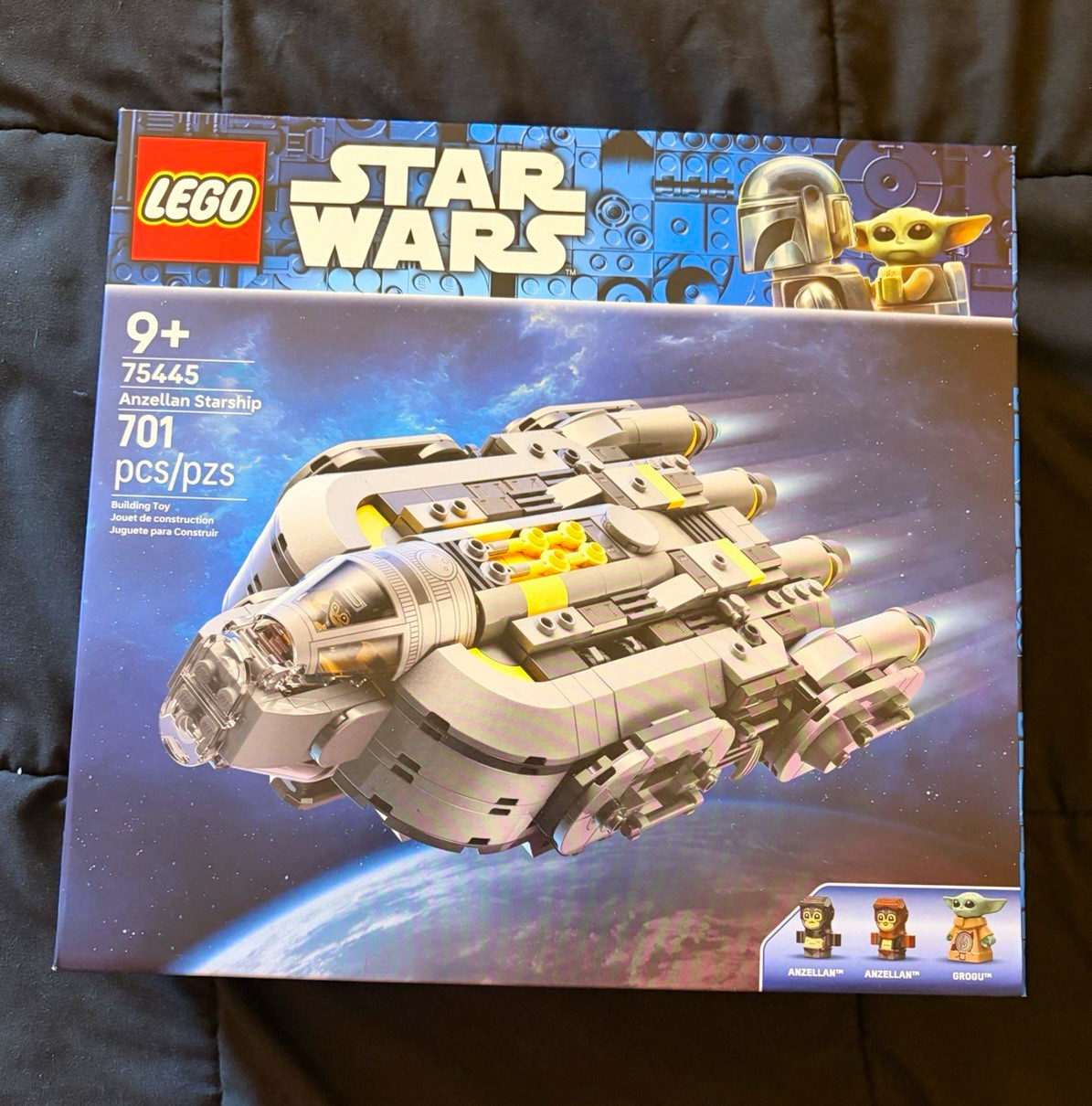 LEGO Star Wars 75445 Anzellan Starship Complete Set 701 pcs 9+ Grogu LEGO Star Wars 75445 Anzellan Starship Complete Set 701 pcs 9+ Grogu
