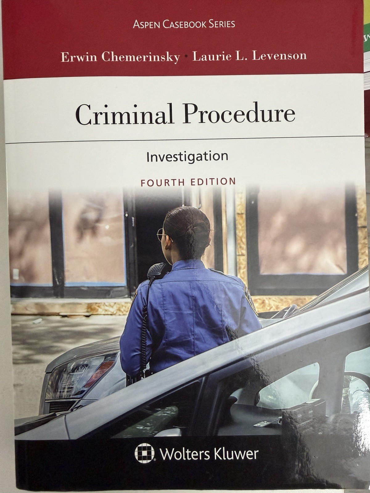 Criminal Procedure: Investigation – Fourth Edition LIKE NEW Criminal Procedure: Investigation – Fourth Edition LIKE NEW