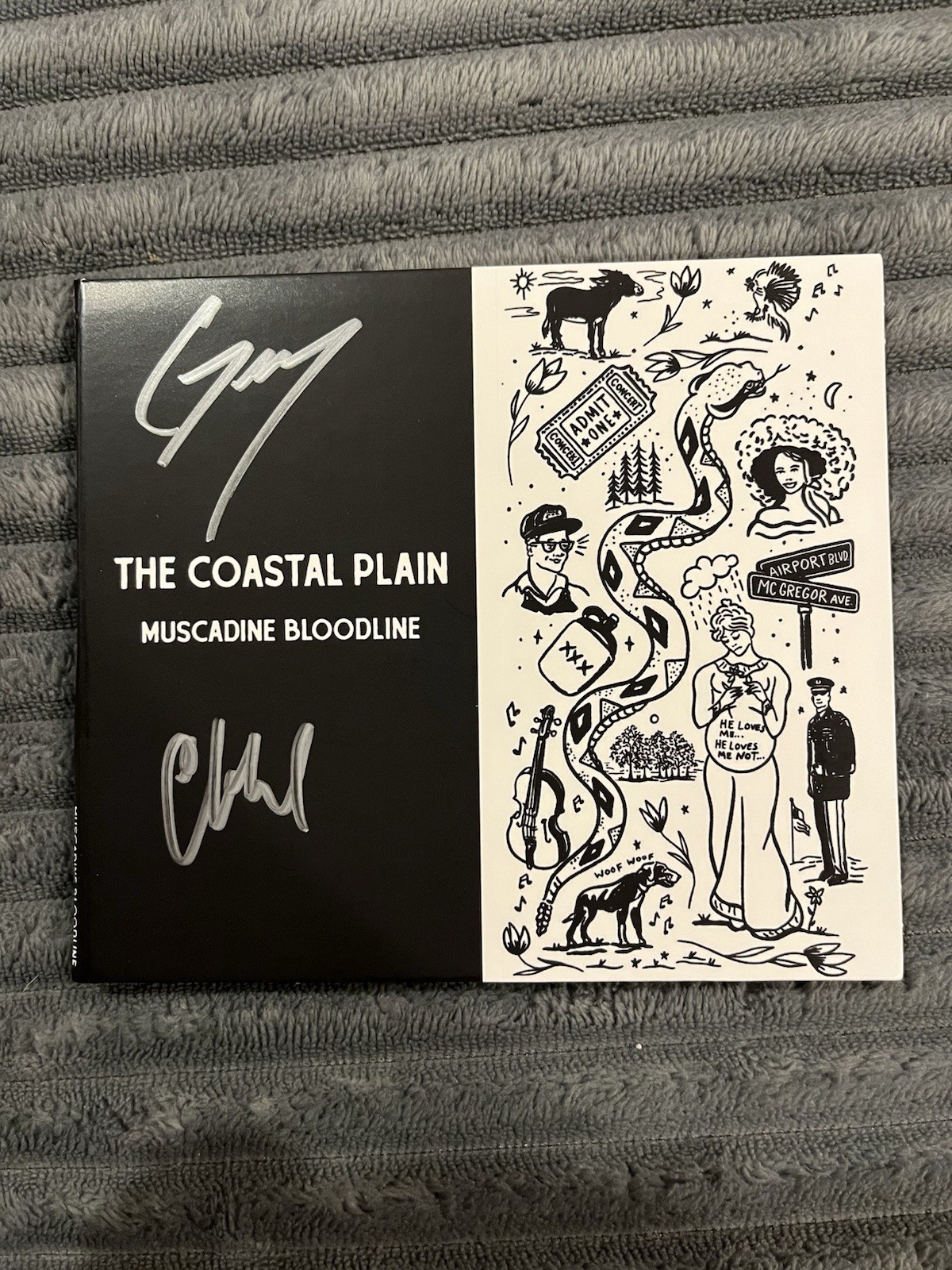 Muscadine Bloodline The Coastal Plain Signed Cd Autographed Muscadine Bloodline The Coastal Plain Signed Cd Autographed
