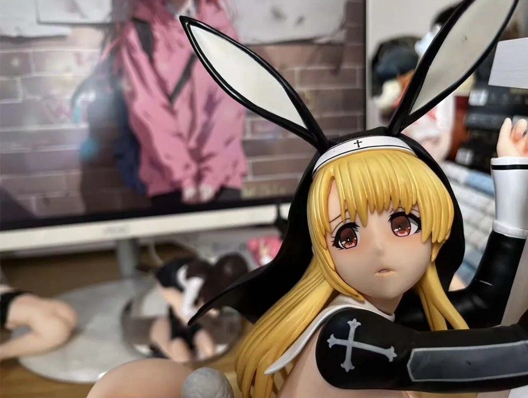 Xtremely Lewd Hentai Figure Nun Bunnygirl CAST OFF Figure NEW