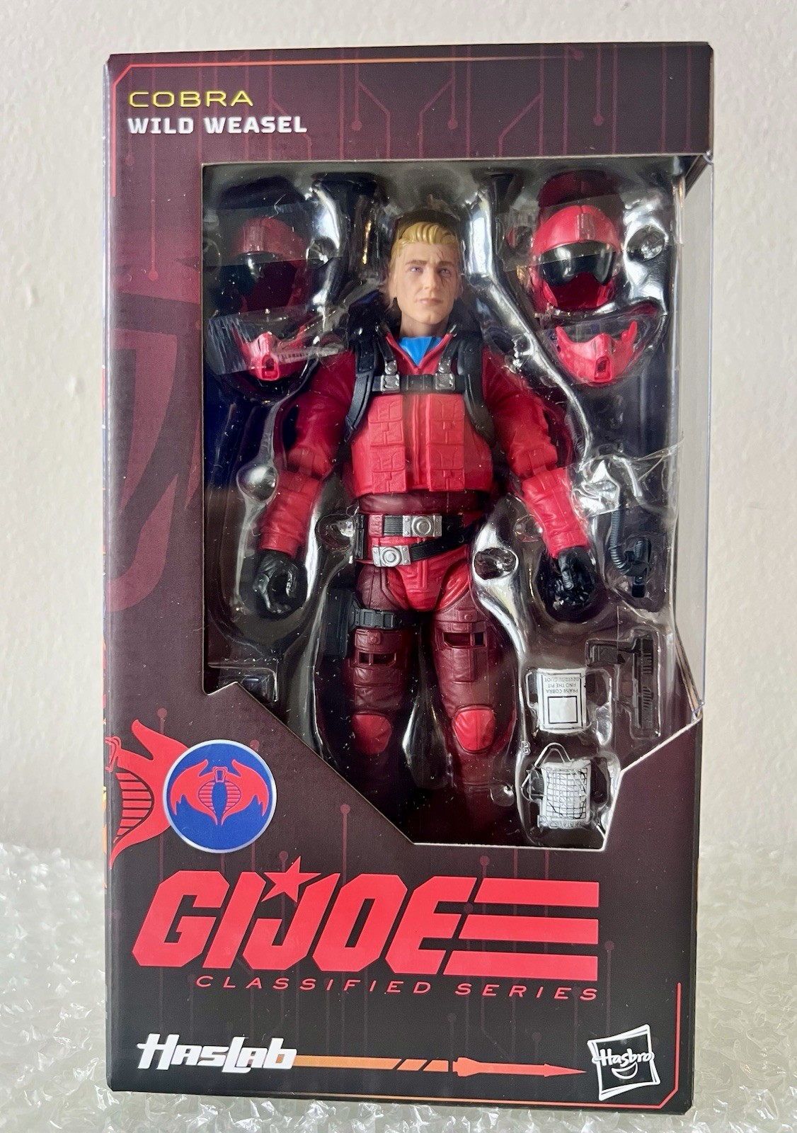 Haslab GI Joe Classified COBRA WILD WEASEL #184 (exclusive from Haslab Rattler)