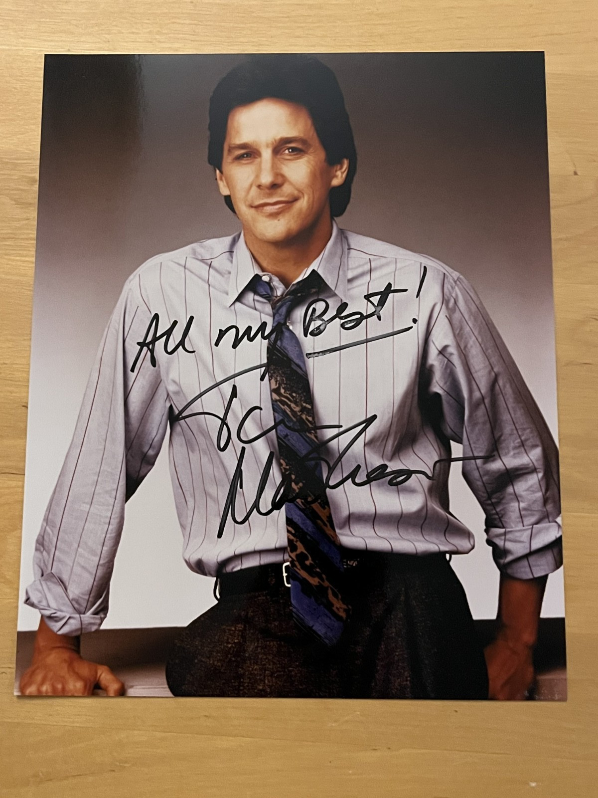 Tim Matheson National Lampoon Autographed Signed 8x10 Photo with COA Tim Matheson National Lampoon Autographed Signed 8x10 Photo with COA