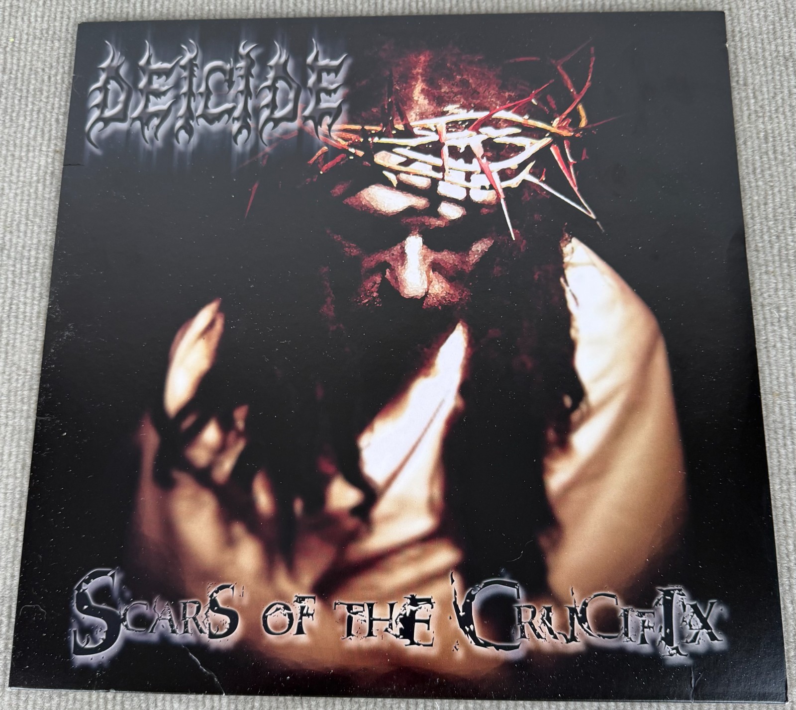 Deicide Scars of the Crucifix LP 2018 Earache MOSH273LPUS Black Vinyl VG+