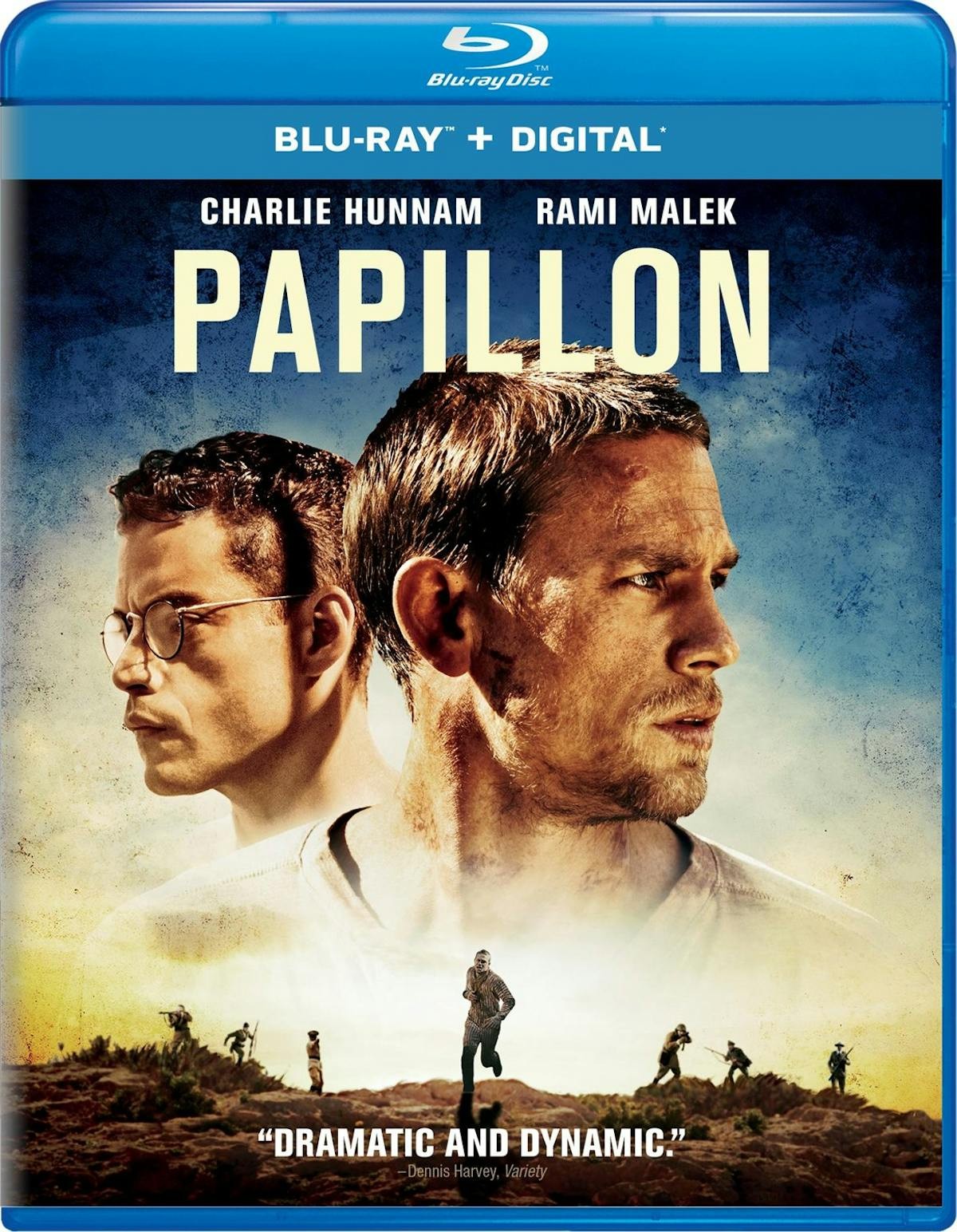 Papillon Blu-ray Charlie Hunnam NEW