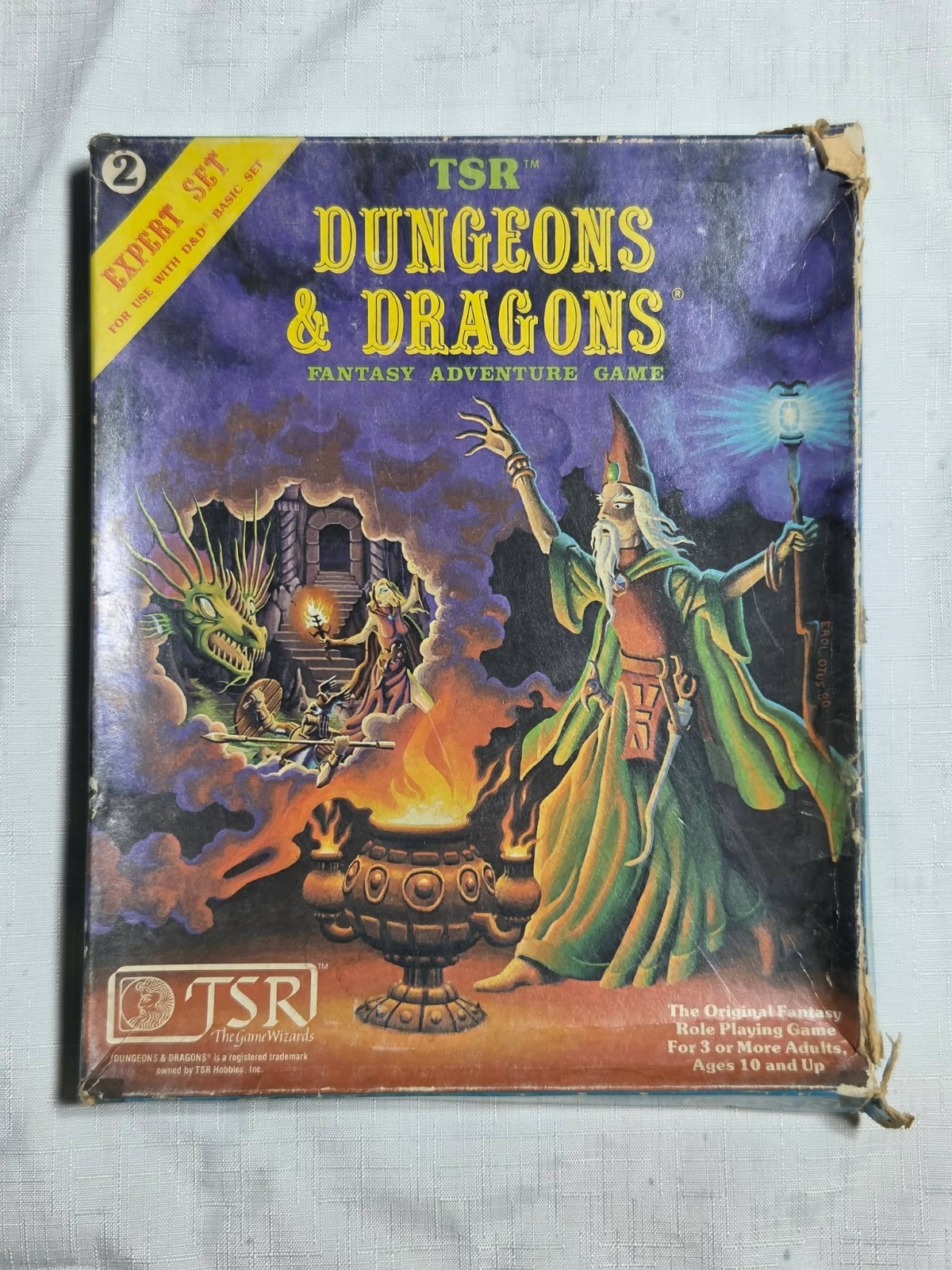 1981 TSR Dungeons & Dragons Expert Set B/X X1 Isle of Dread Rulebook Vintage RPG 1981 TSR Dungeons & Dragons Expert Set B/X X1 Isle of Dread Rulebook Vintage RPG