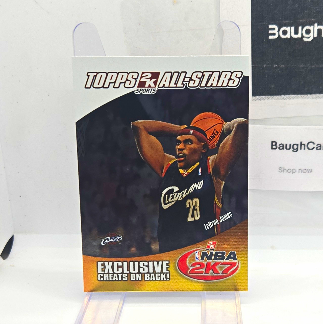 Topps 2006-07 2K7 All-Stars LeBron James Cavaliers #4/12 Exclusive Topps 2006-07 2K7 All-Stars LeBron James Cavaliers #4/12 Exclusive