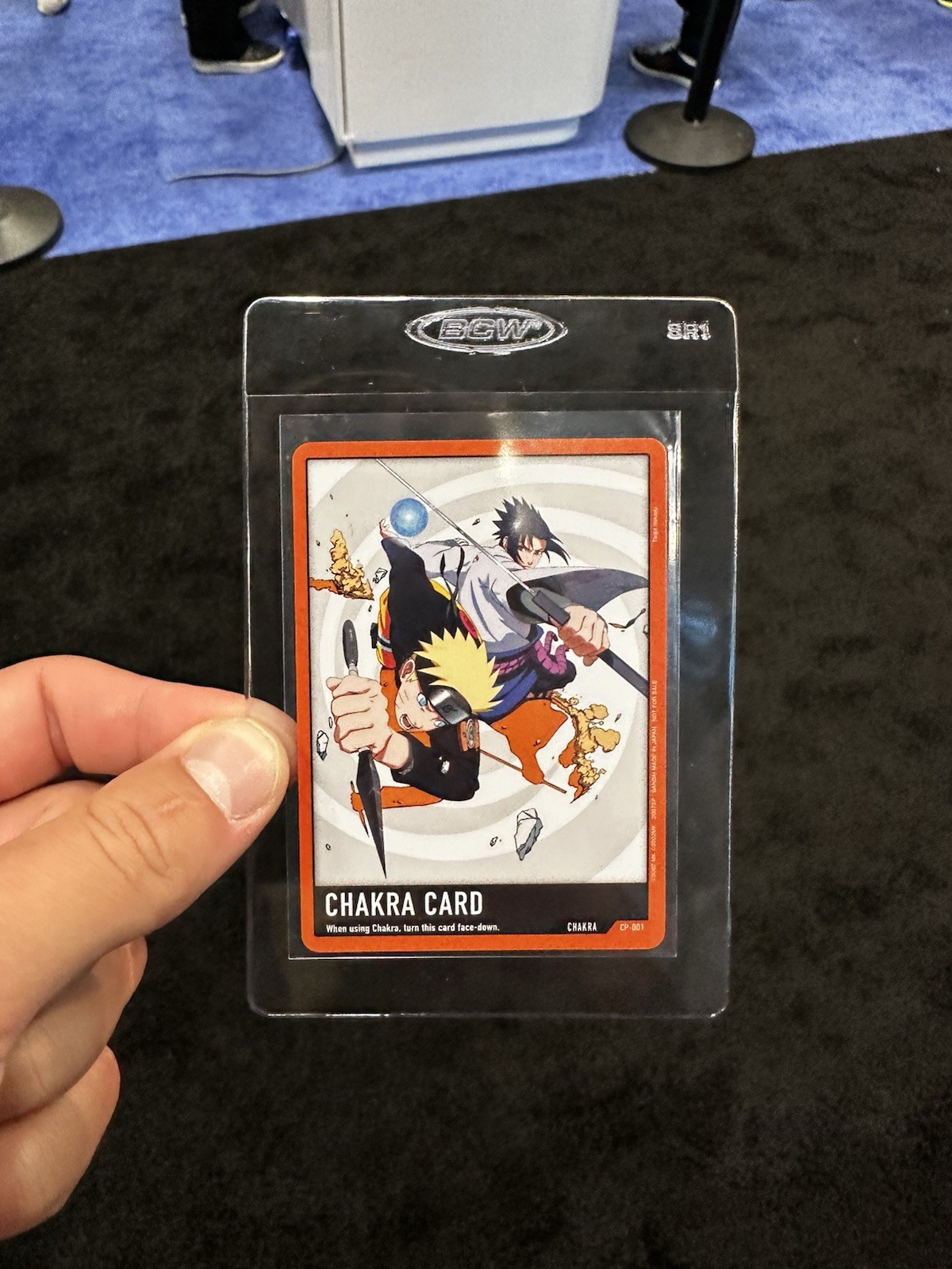 2026 Naruto TCG Chakra CP-001 Promo Card New York Comic Con Bandai 2026 Naruto TCG Chakra CP-001 Promo Card New York Comic Con Bandai