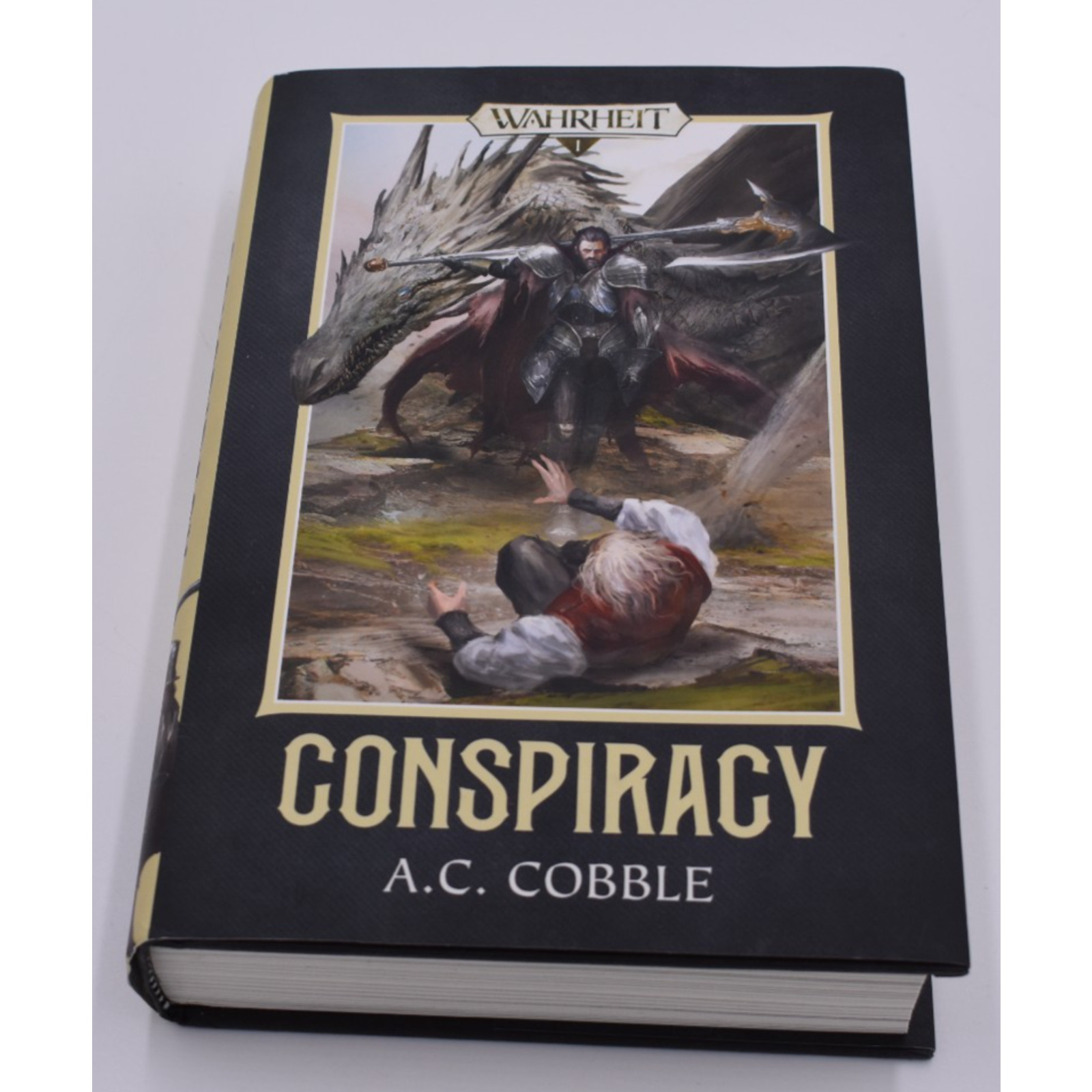 Conspiracy by A.C. Cobble -- Wahrheit Book 1 -- 2022 AUTHOR SIGNED HARDCOVER Conspiracy by A.C. Cobble -- Wahrheit Book 1 -- 2022 AUTHOR SIGNED HARDCOVER