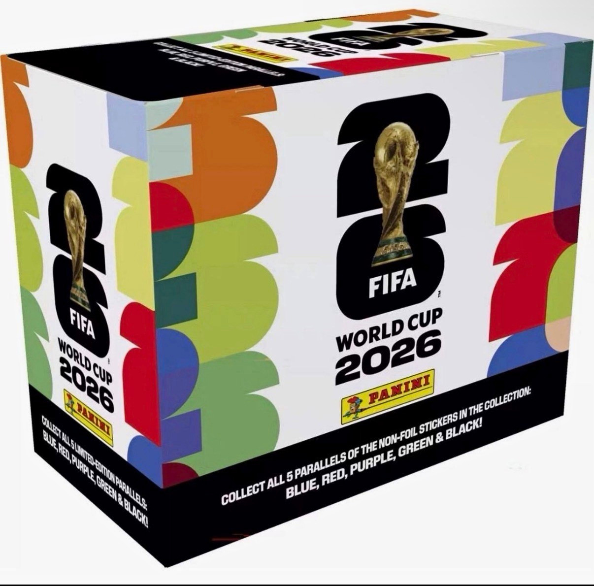 Panini FIFA World Cup 2026 Sticker packs 25 Count Sealed Panini FIFA World Cup 2026 Sticker packs 25 Count Sealed