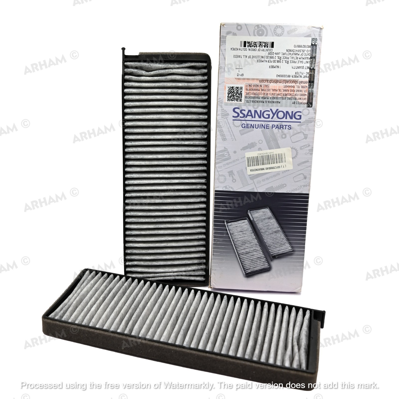 Genuine Cabin Air Filter SsangYong Rexton 2001-2016 OEM 6812008040