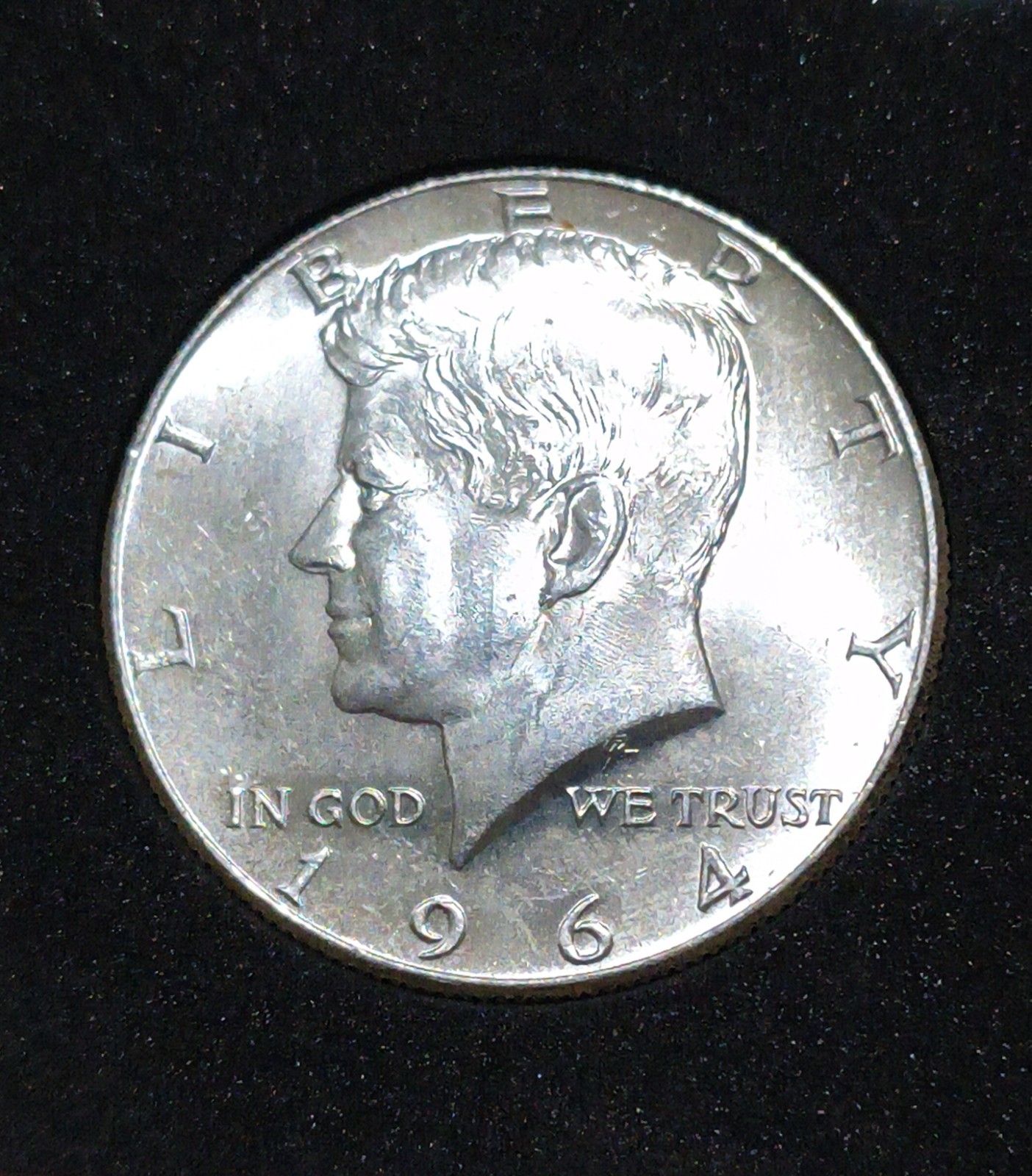 1964P Kennedy Half Dollar Uncirculated BU 90% Silver As Shown 1964P Kennedy Half Dollar Uncirculated BU 90% Silver As Shown