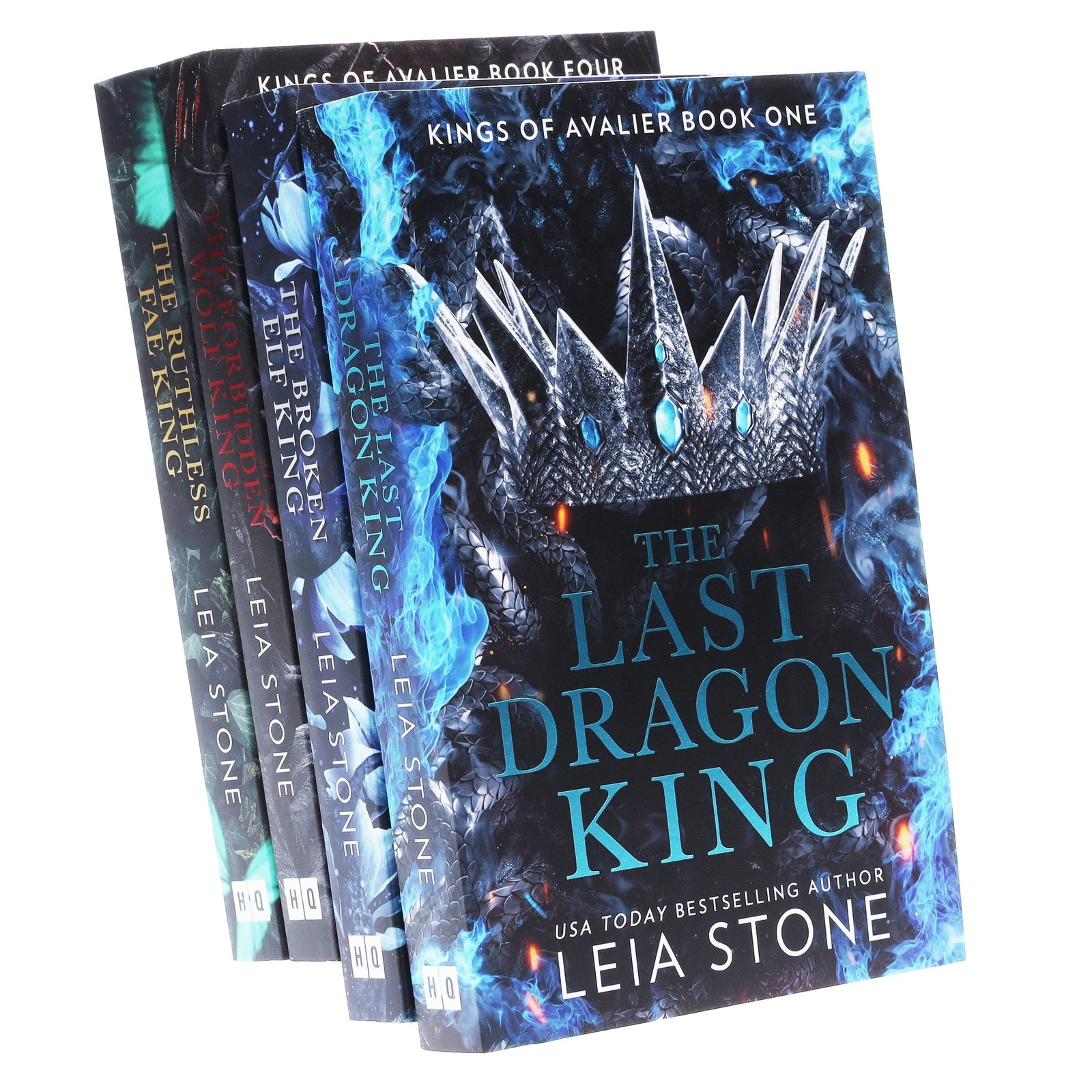 Kings of Avalier Series By Leia Stone 4 Books Collection Set - Fiction - PB