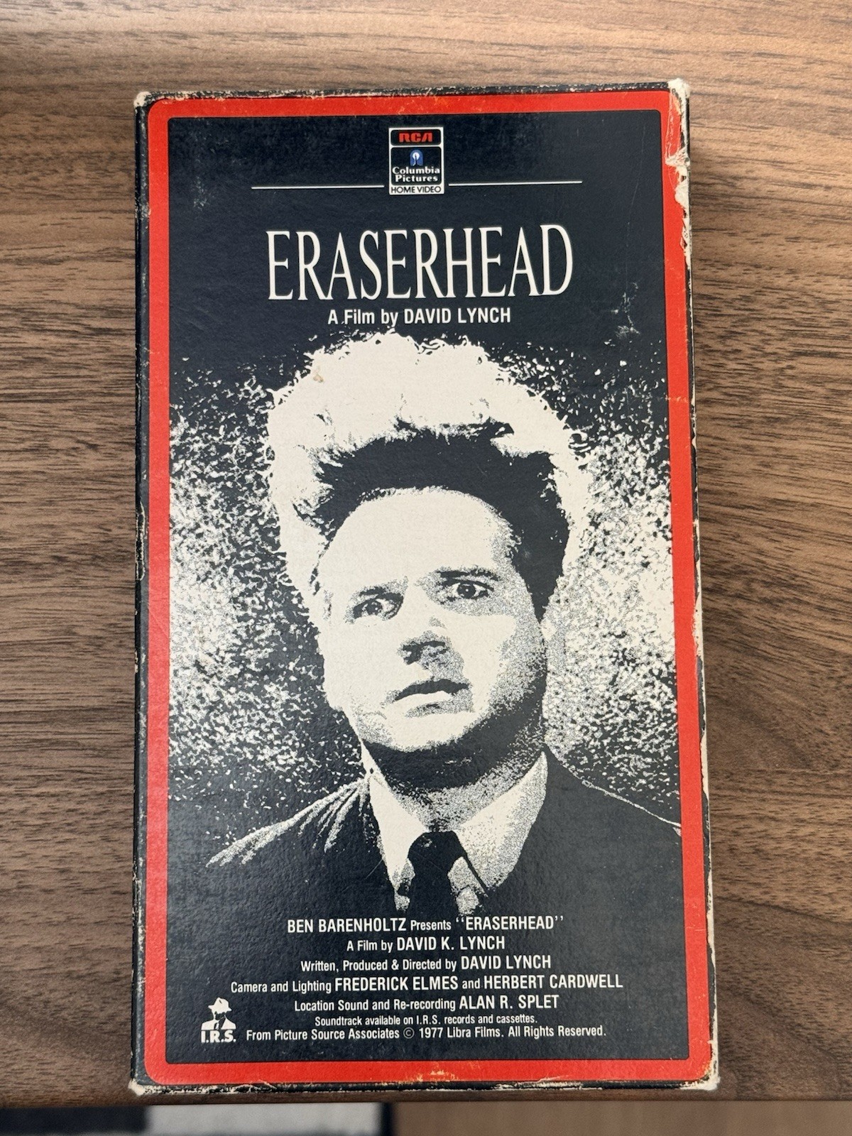 RCA/Columbia Pictures Eraserhead VHS-Sideload David Lynch (1977) RCA/Columbia Pictures Eraserhead VHS-Sideload David Lynch (1977)