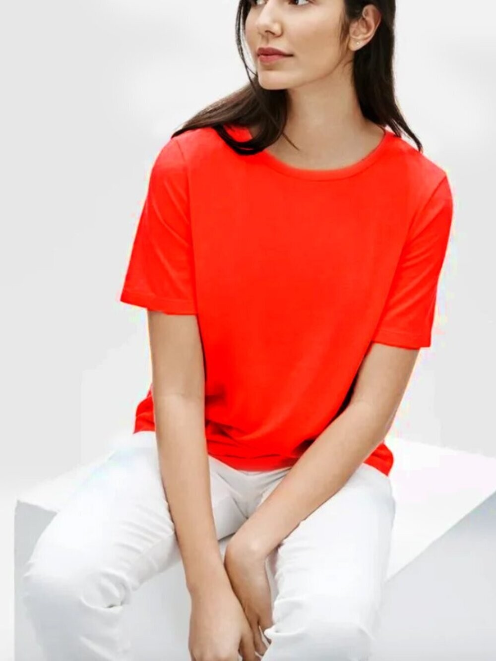 Eileen Fisher Organic Cotton Tee