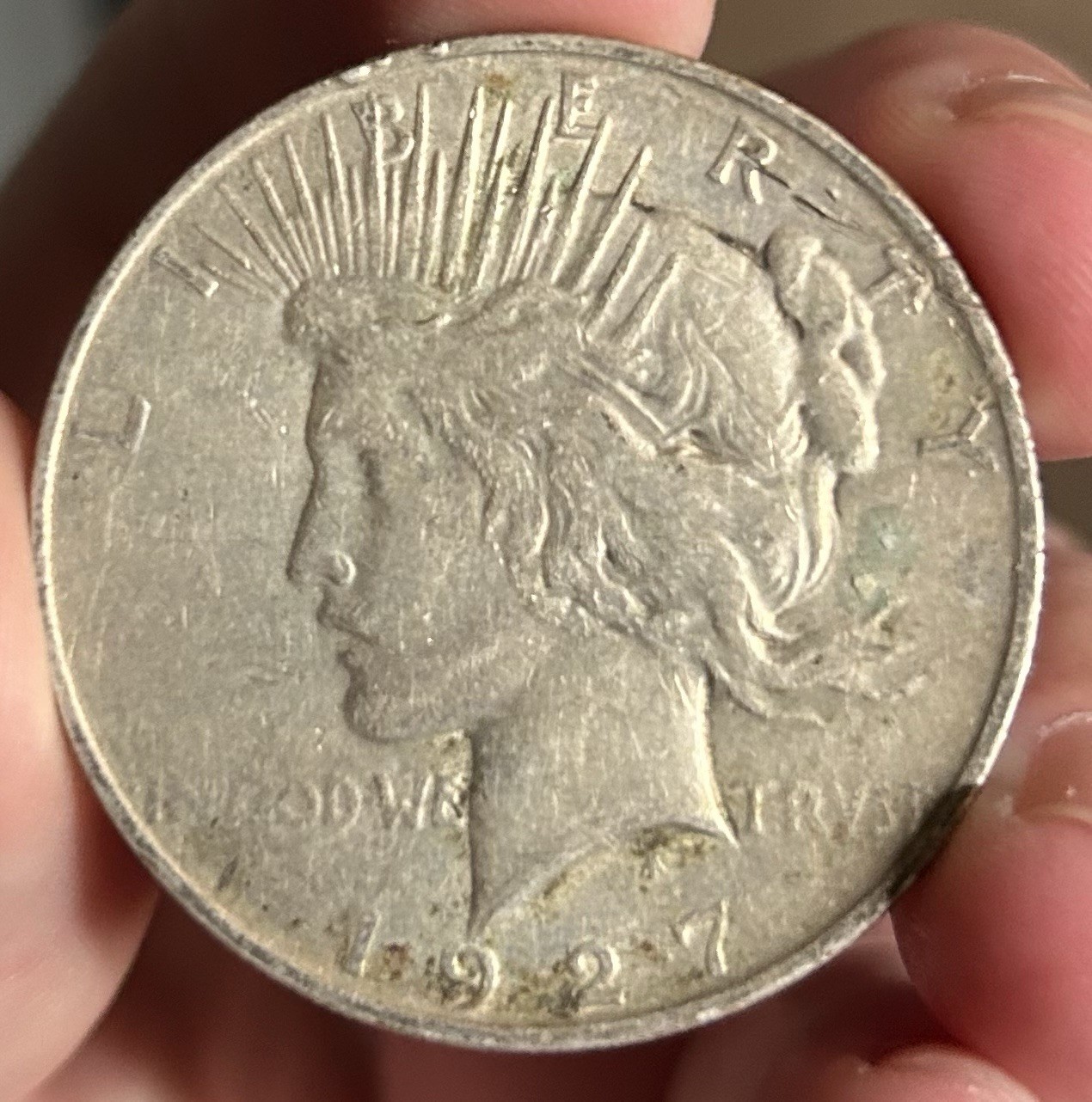 1927 Philadelphia Peace Dollar (Semi Key Date) 1927 Philadelphia Peace Dollar (Semi Key Date)