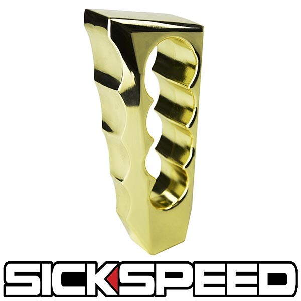 24K GOLD KNUCKLE BUSTER SHIFT KNOB FOR AUTO/AUTOMATIC SHIFTER 8X1.25 K49 24K GOLD KNUCKLE BUSTER SHIFT KNOB FOR AUTO/AUTOMATIC SHIFTER 8X1.25 K49