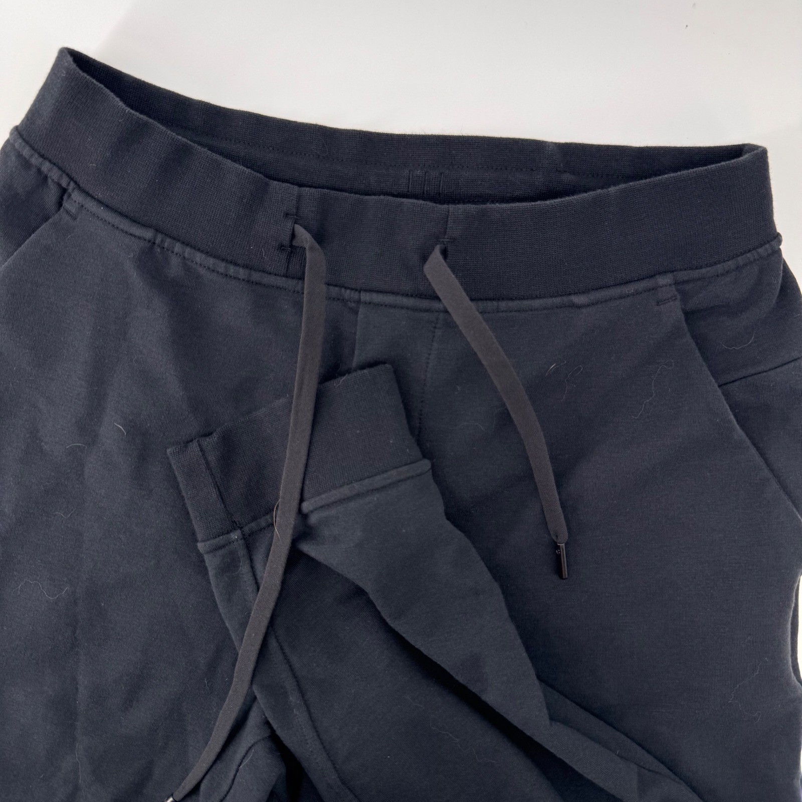Lululemon City Sweat Jogger Men Small Black Tapered French Terry M5AJTS