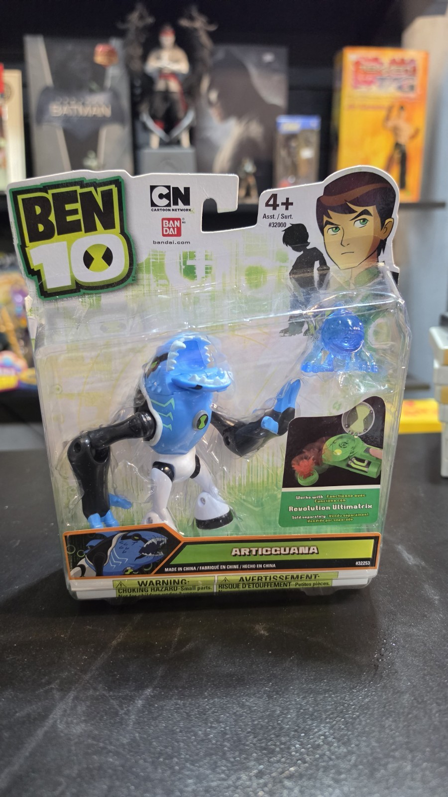 Ben 10 Ultimate Alien Articguana Figure Bandai 2012 Brand New