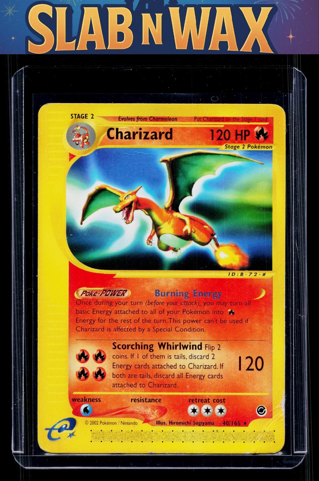 Pokemon tcg Expedition Charizard (40) #040/165 Rare
