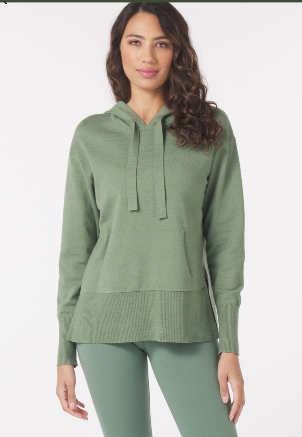 Glyder Women’s Elite Hoodie Sage Green Sz Med NWT