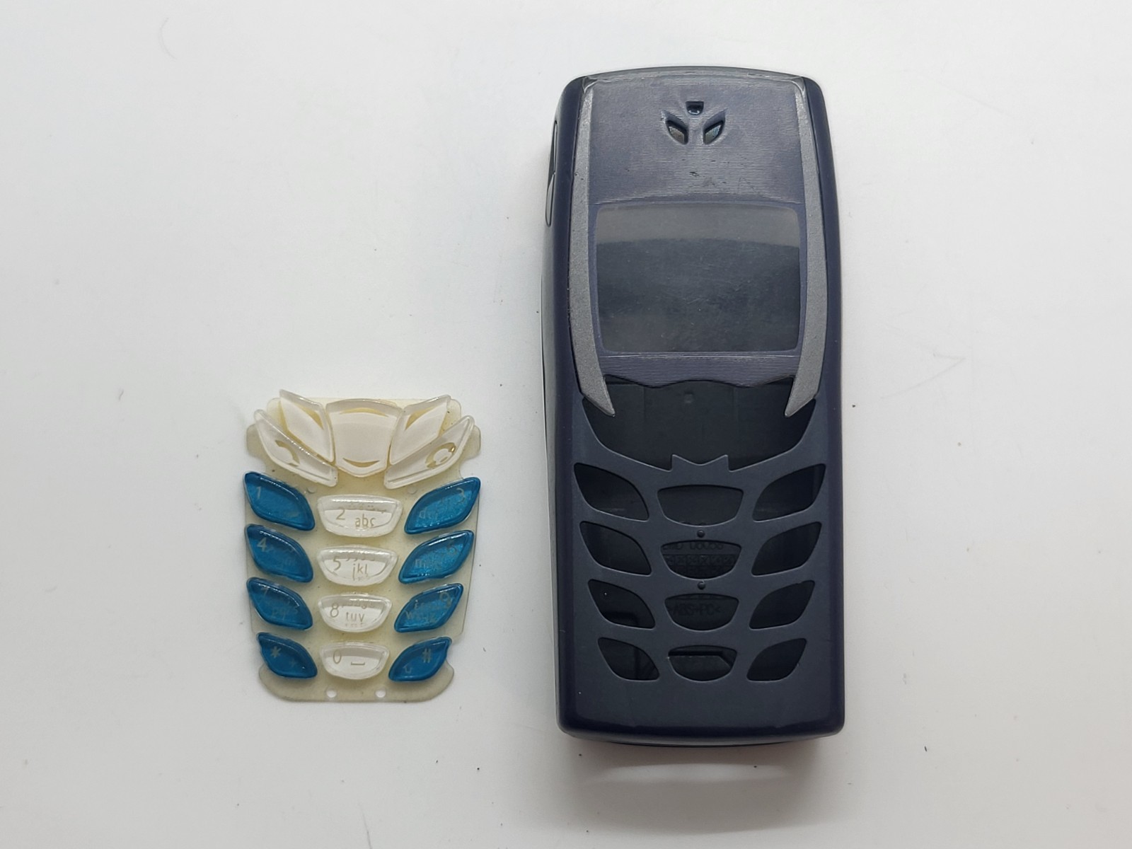 Vintage Nokia 8310 Detachable Panel Keyboar Case For Parts Frame For Spare Parts