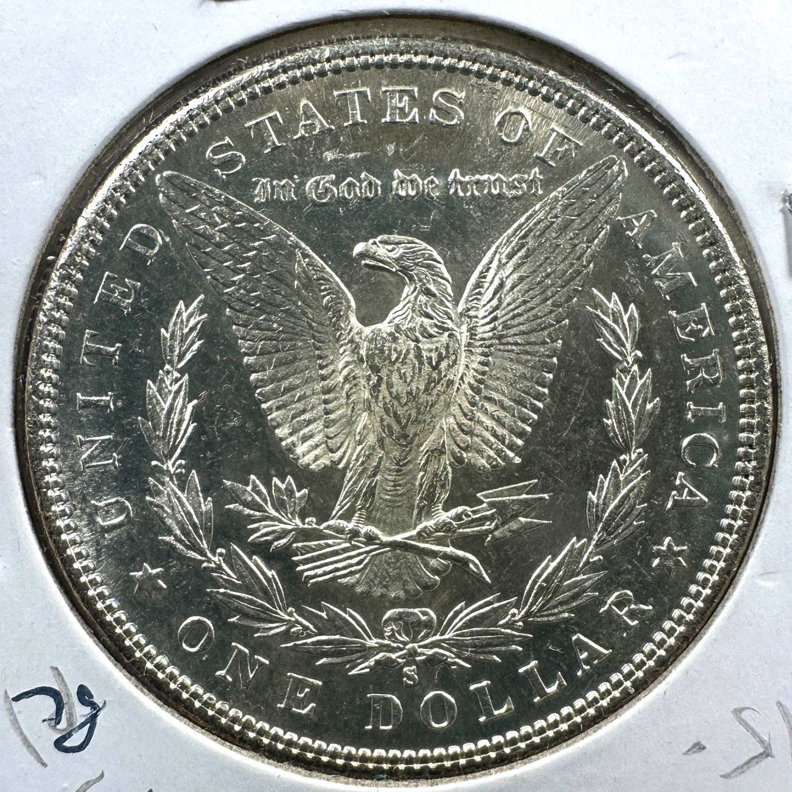 1881-S $1 Morgan Silver Dollar PL, Cameo looking Reverse (90674) 1881-S $1 Morgan Silver Dollar PL, Cameo looking Reverse (90674)