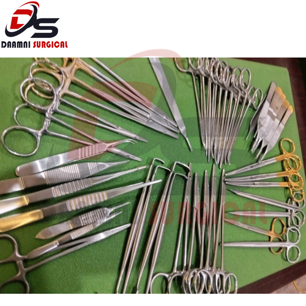 Aesculap Basic Hand Surgery Set 32 PCs With 60 Blades Surgical Instruments