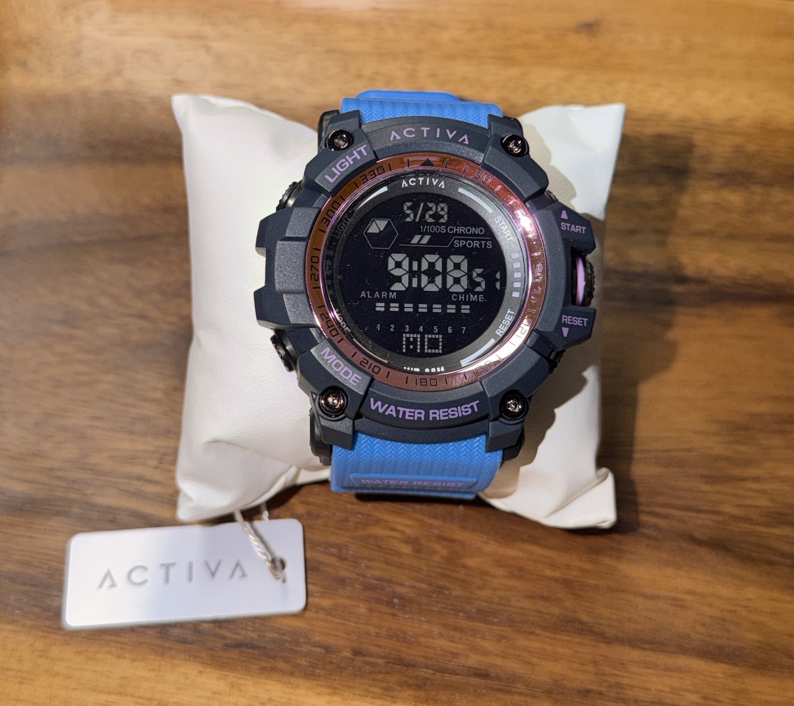 Activa x Invicta ACW8020-007 Digital Men’s Watch 56mm Blue/Purple NEW Activa x Invicta ACW8020-007 Digital Men’s Watch 56mm Blue/Purple NEW