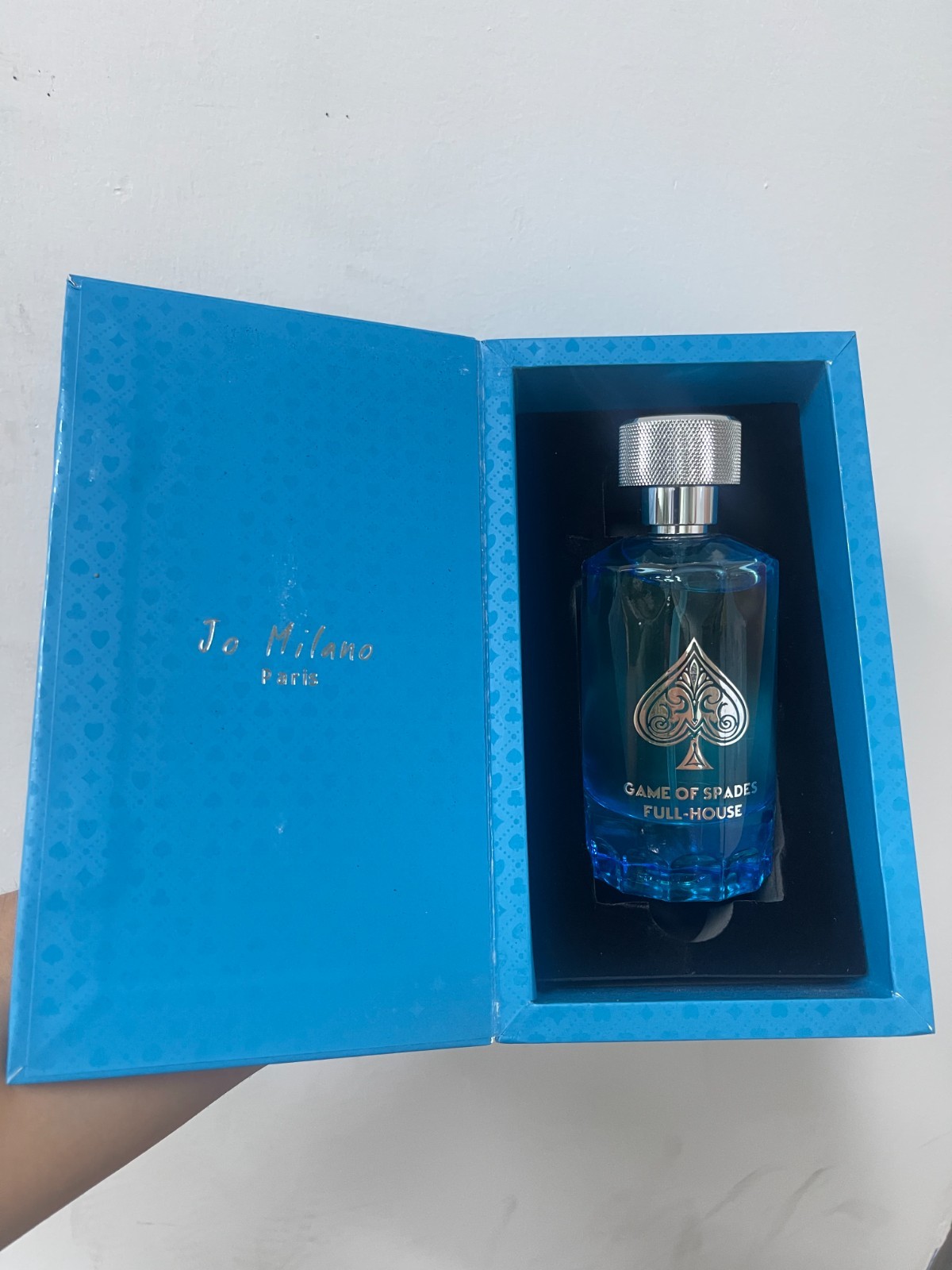 Jo Milano Game Of Spades Full House Men's EDP Perfume 3.4oz Spray Bottle