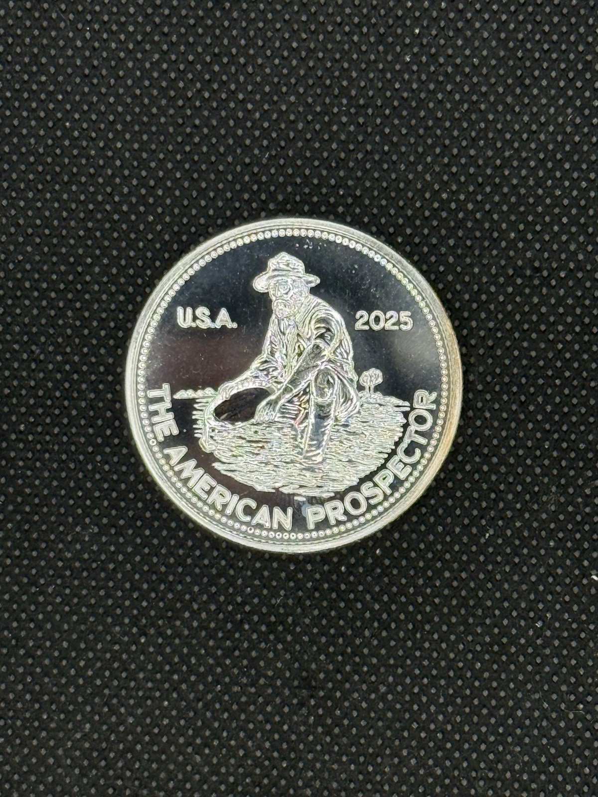 2025 Engelhard Prospector Round In Capsule #803 2025 Engelhard Prospector Round In Capsule #803