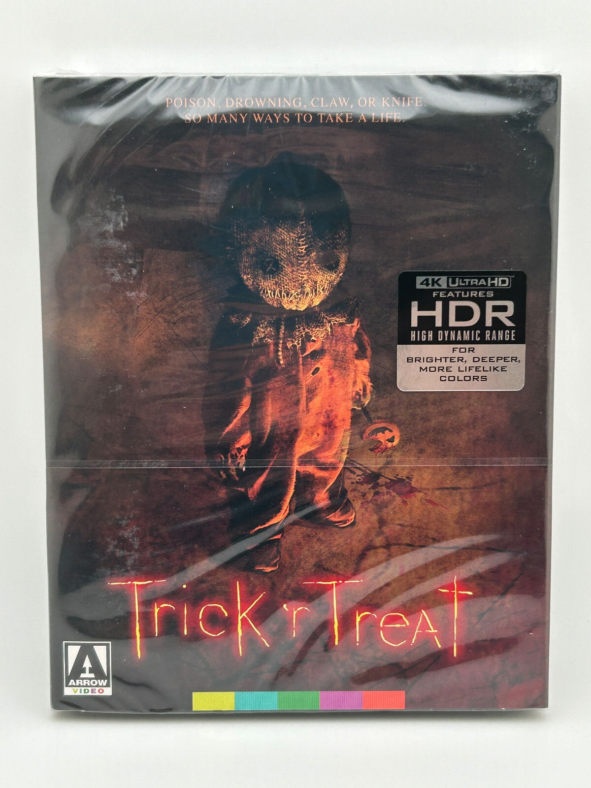 Trick \'r Treat (2007) 4K UHD w/ Slipcover *Original Artwork* Arrow Exclusive NEW Trick \'r Treat (2007) 4K UHD w/ Slipcover *Original Artwork* Arrow Exclusive NEW