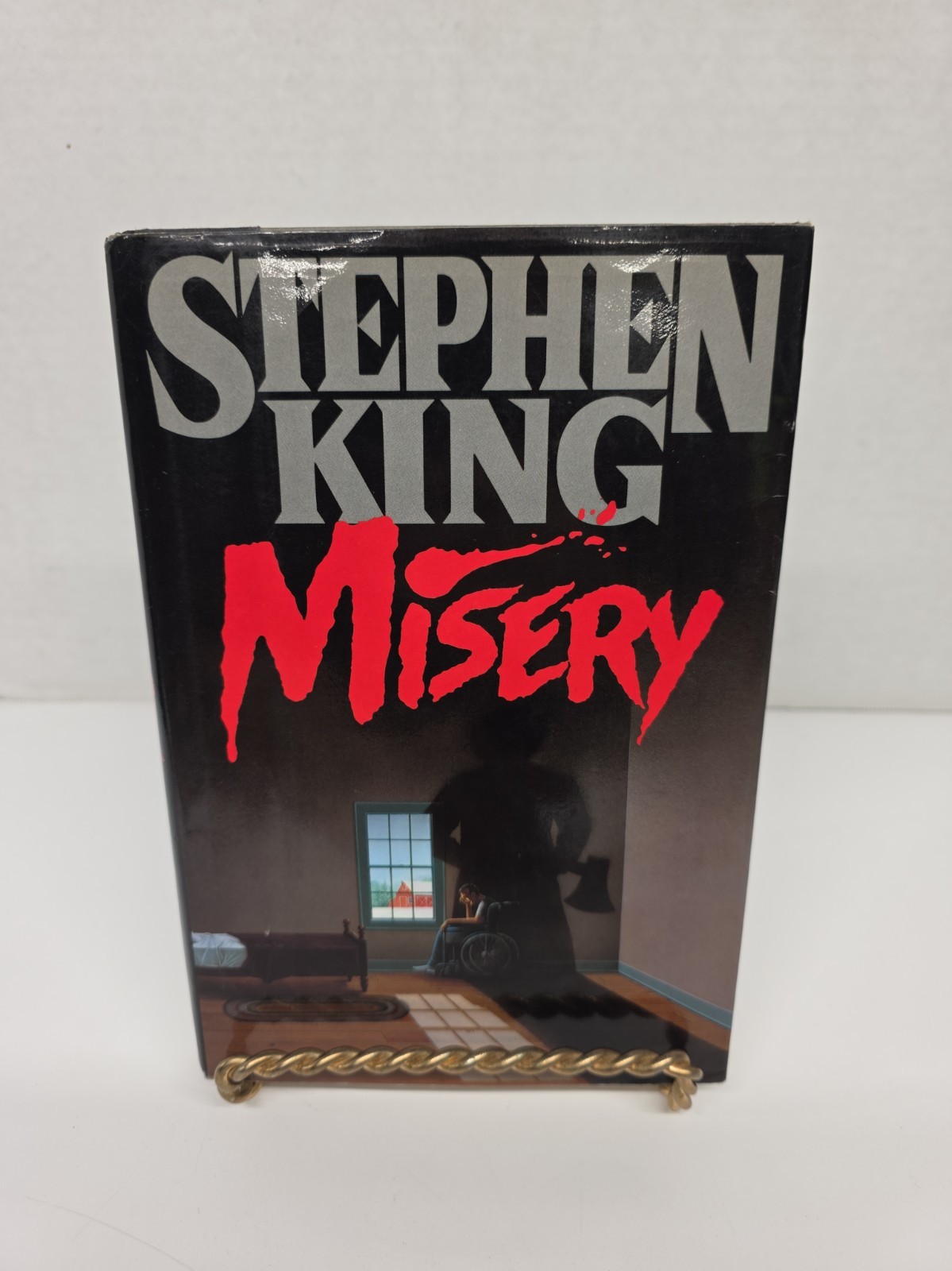 Stephen King Misery 1987 1st Edition 1st Print Hardcover W/ Dust jacket