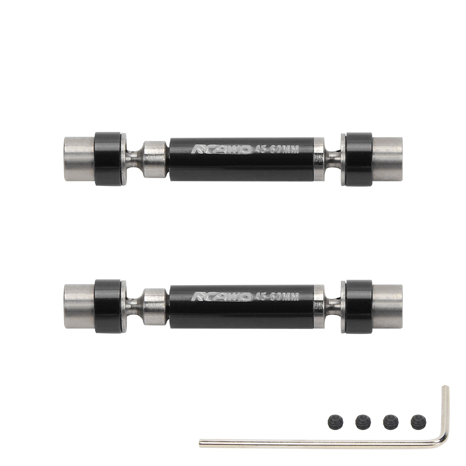 RCAWD 2PCS Center CVD Driveshaft for 1/24 FMS FCX24 RC Car Upgrade Parts RCAWD 2PCS Center CVD Driveshaft for 1/24 FMS FCX24 RC Car Upgrade Parts