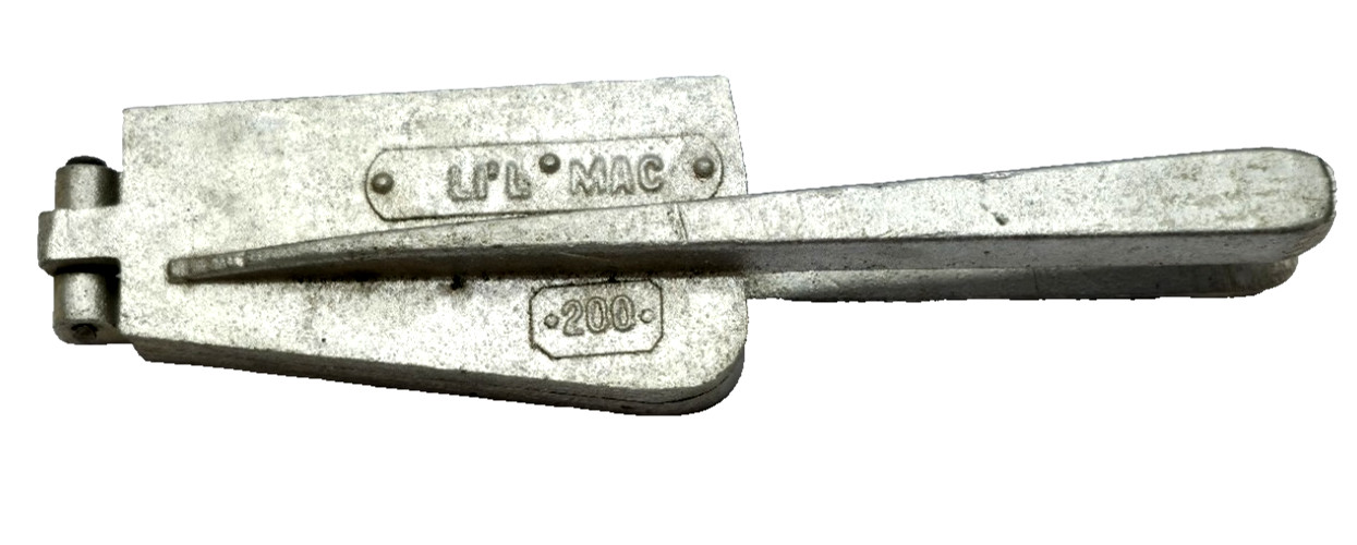 Vintage Lil Mac 200 Fishing Weight Molding Tackle Maker