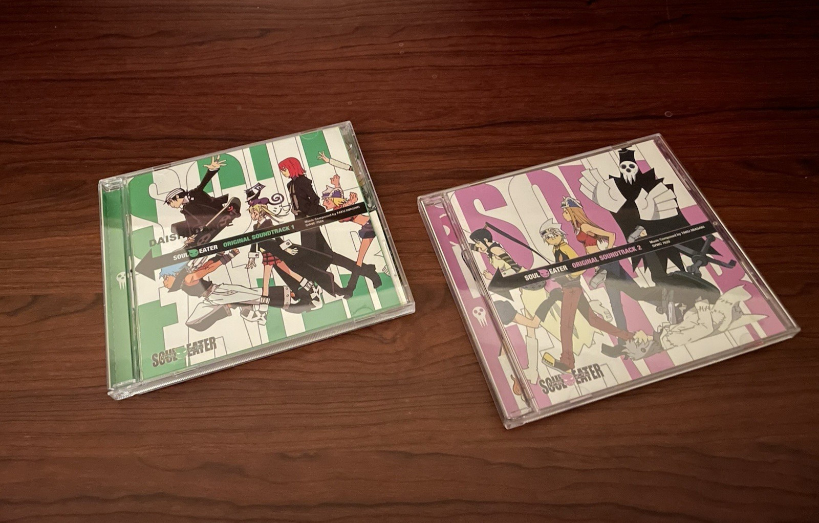 Soul Eater - Anime Soundtrack 1 & 2 Complete Set Taku Iwasaki Read Description Soul Eater - Anime Soundtrack 1 & 2 Complete Set Taku Iwasaki Read Description
