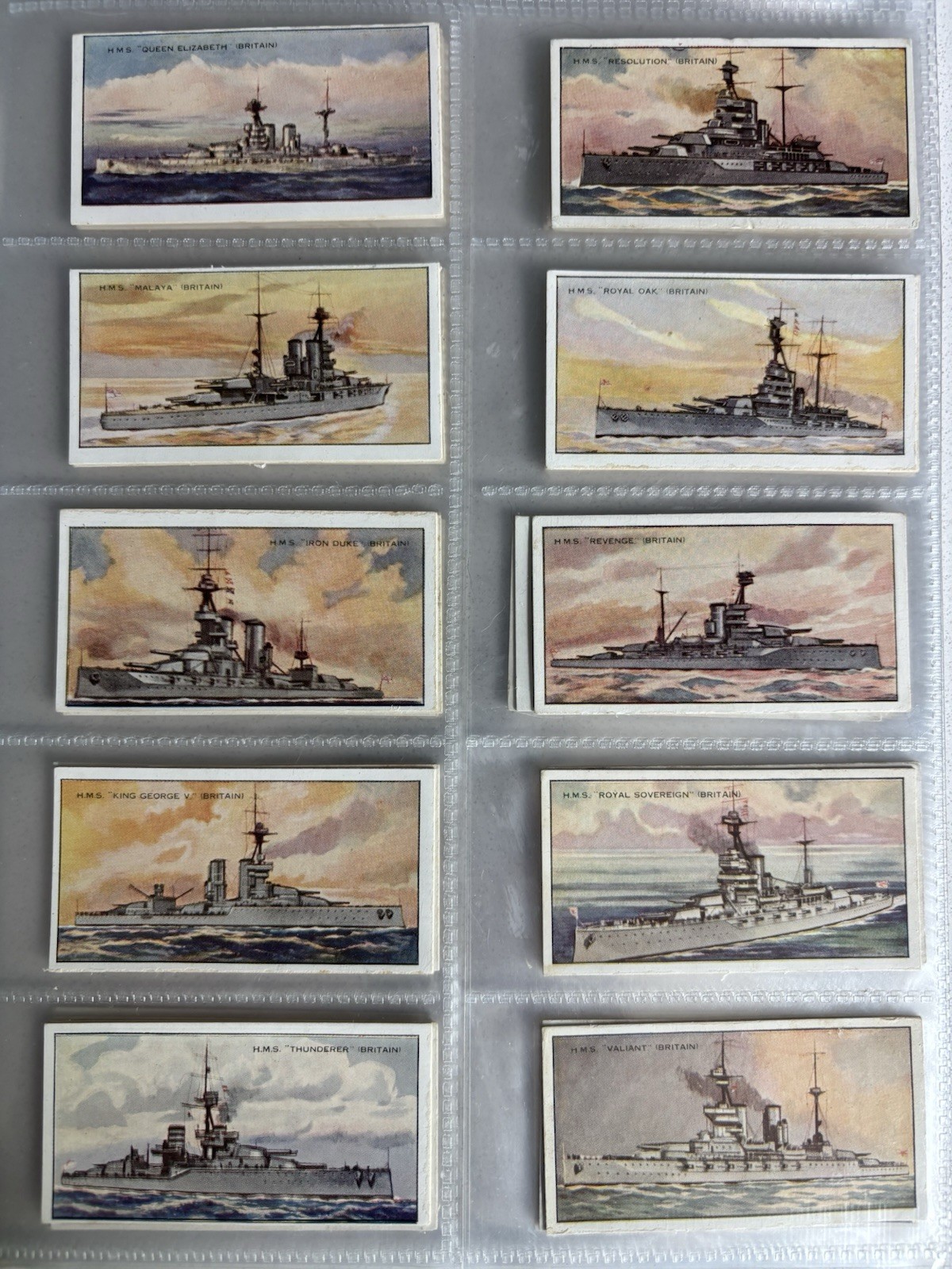 Wills Cigarette Cards 1926 Warships Complete Set of 50 Wills Cigarette Cards 1926 Warships Complete Set of 50