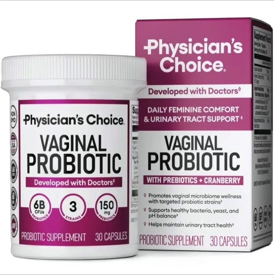 Physician\'s Choice Vaginal Probiotic designed for Women - Support Vaginal PH Physician\'s Choice Vaginal Probiotic designed for Women - Support Vaginal PH
