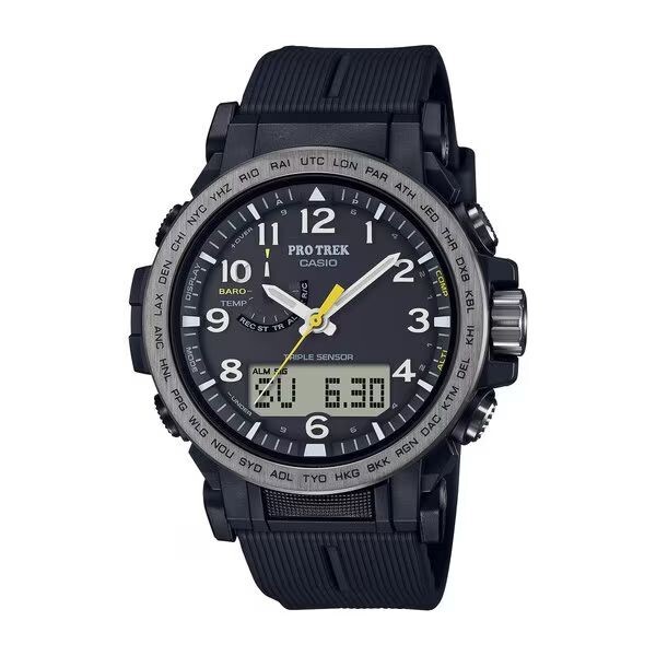 Casio Pro Trek PRW-51Y-1JF Solar Multiband 6 Triple Sensor Men\'s Watch JDM