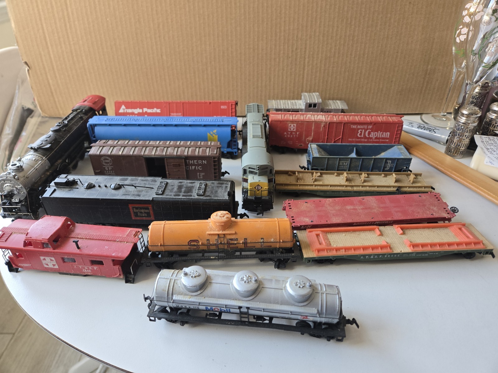 Mixed Lot Model Trains Bachmann 