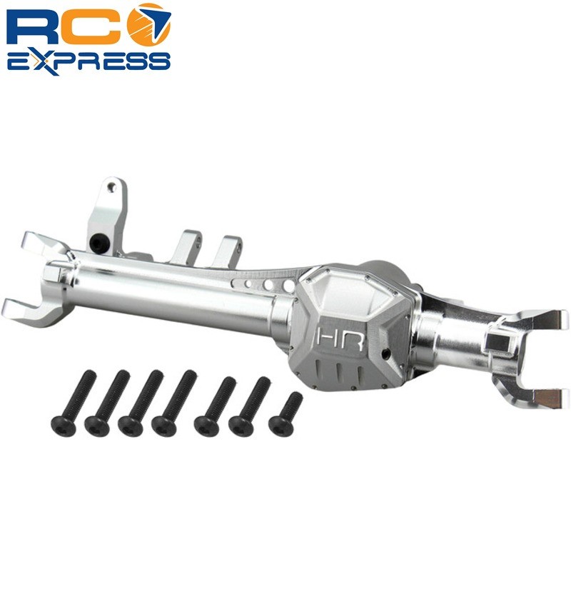 Hot Racing Axial SCX10 III CJ7  Silver Aluminum Front Axle Case SXTT12XF08