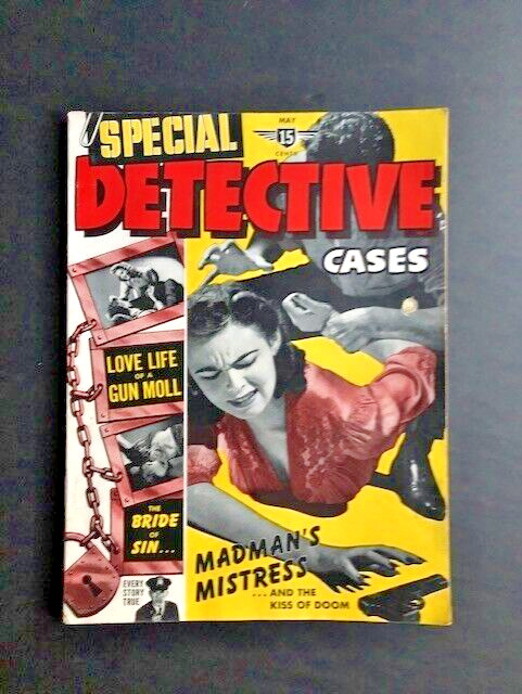SPECIAL DETECTIVE Magazine Vintage May 1942 True Crime Gun Moll Rats Baltimore