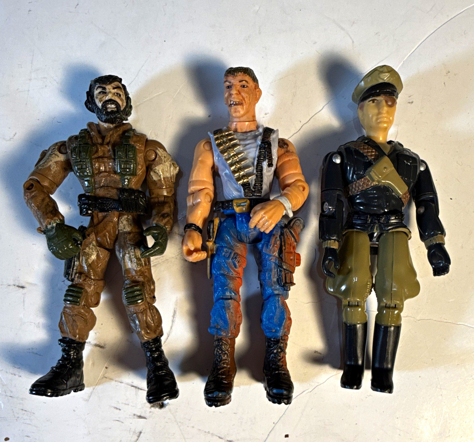 Lanard The Corps Military Action Figure Lot of 3 Vintage 1986 2003 2005 Lanard The Corps Military Action Figure Lot of 3 Vintage 1986 2003 2005