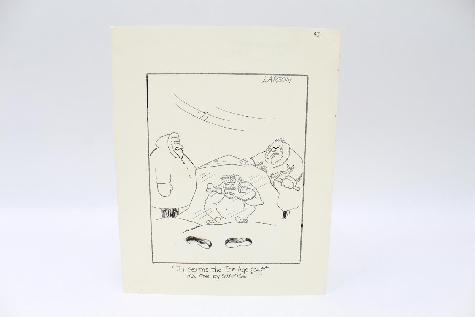 Original Hand Drawn Comic Panel \
